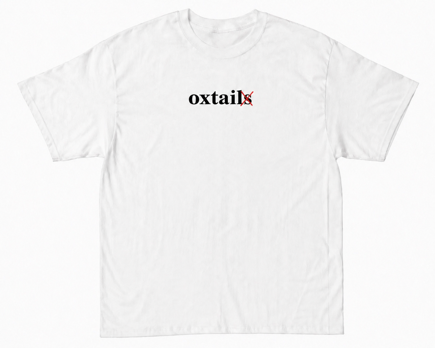 Oxtail No "s"