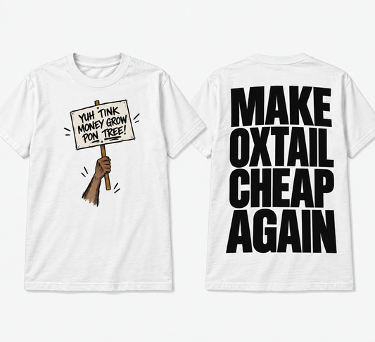 Yuh Tink Money Grow Pon Tree Jamaican Graphic Tee